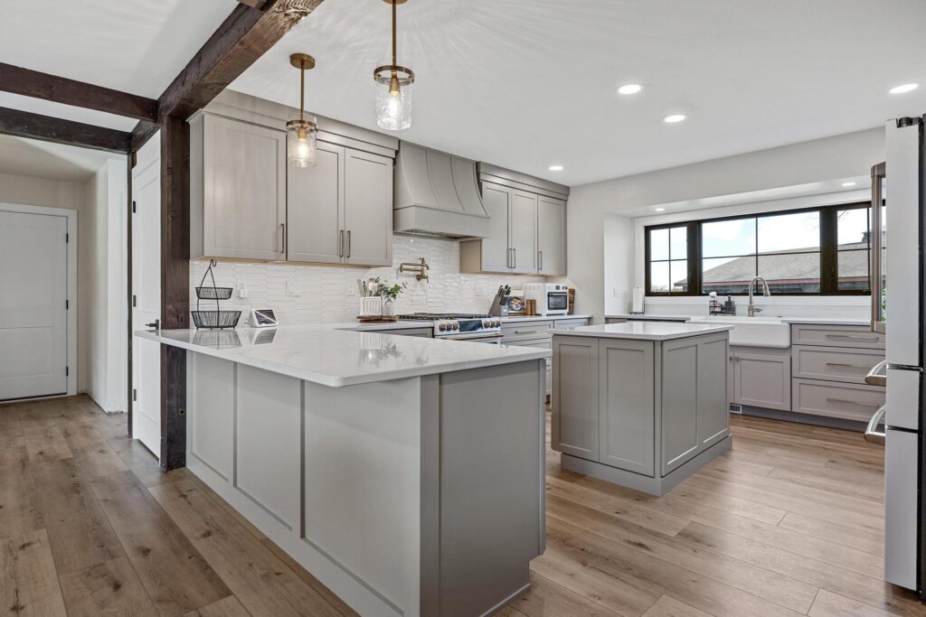 Contemporary Kitchen Remodel in Solon, Iowa